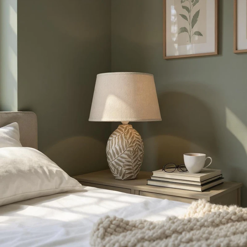 Image of Minster 12" Shade Table Lamp - L20 X W32 X H46 Cm