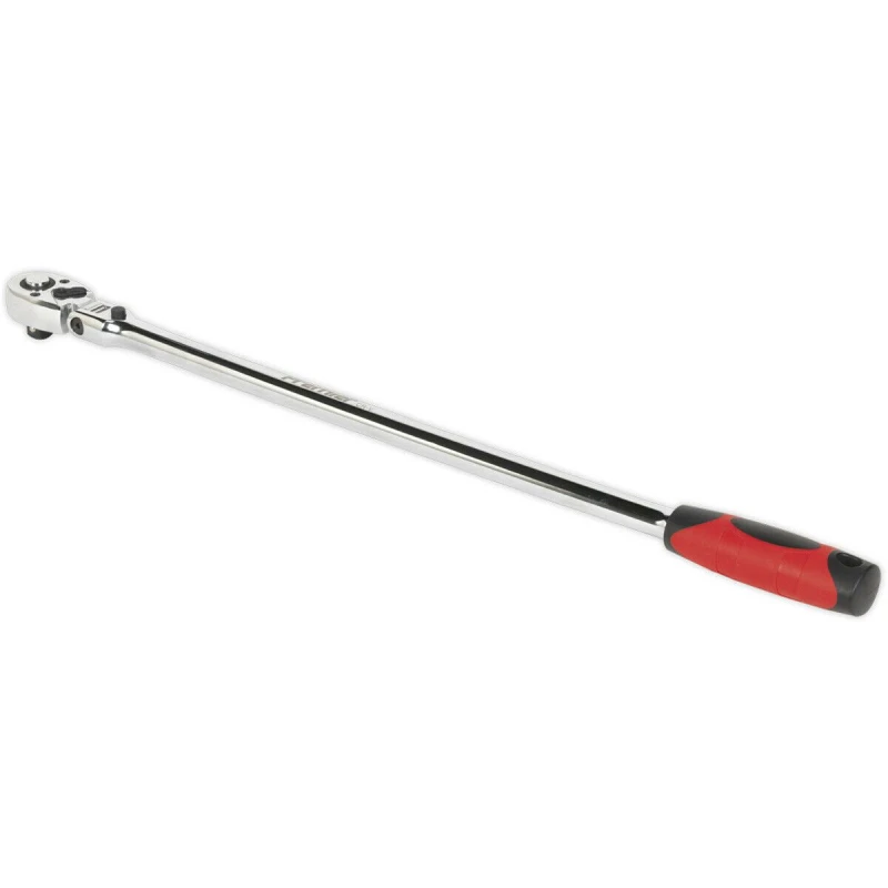 Image of Loops 600mm Extra-Long Flexi-Head Ratchet Wrench - 1/2" Sq Drive - 72-Tooth Pear Head Multi
