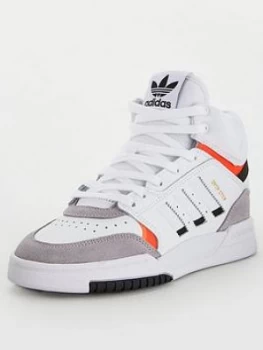 Image of Adidas Originals Drop Step Junior Trainers - White/Multi