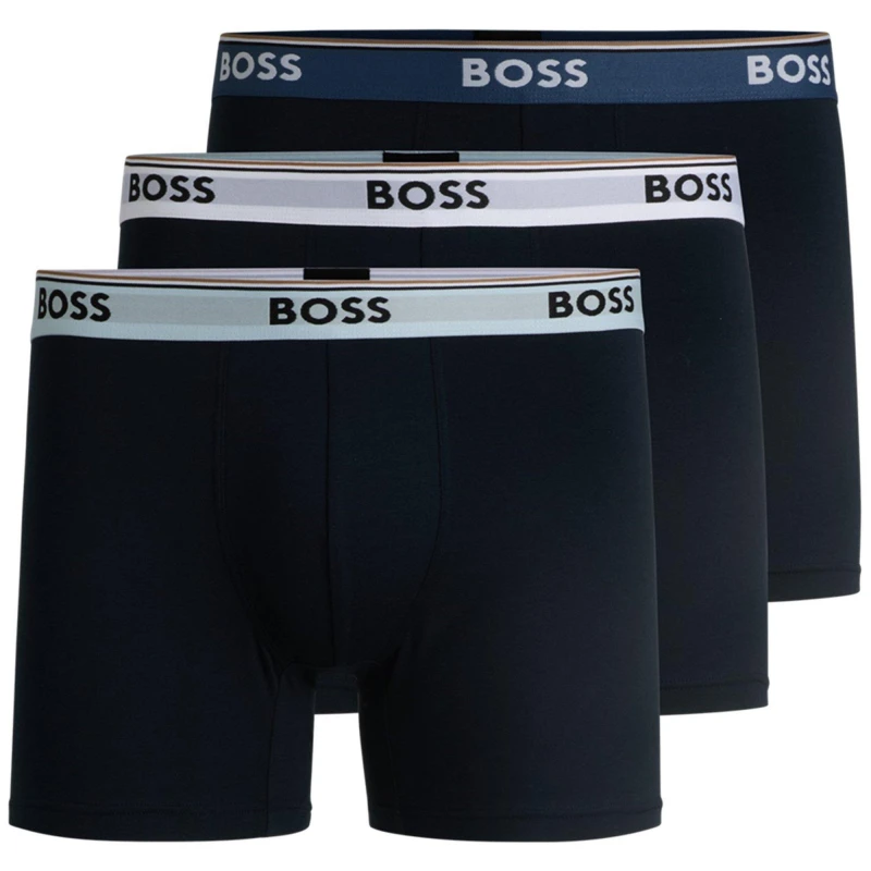 Image of Boss 3-pack Boxer Shorts Boxer Briefs Small Black 42163447350