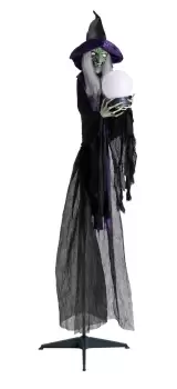 Image of Premier Sound and Light Standing Witch with Magic Ball 1.8m