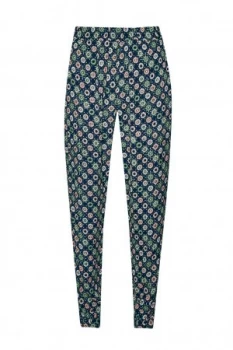 Image of French Connection Medina Tile Printed Joggers Green