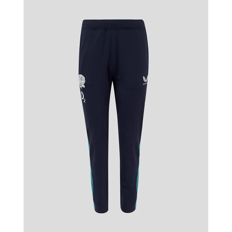 Image of Castore England Rugby Performance Tracksuit Bottoms 2025 Womens Ink/Storm female 10 (S)