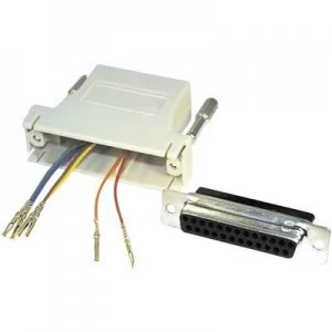 Image of D SUB adapter D SUB socket 25 pin RJ12 socketKash1 pcs