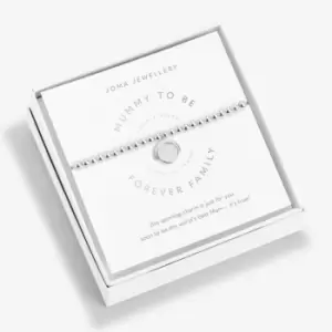 Image of Spinning Boxed A Little 'Mummy To Be Forever Family' Bracelet 5554