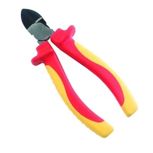 Image of Wickes VDE Diagonal Side Cutter - 160mm