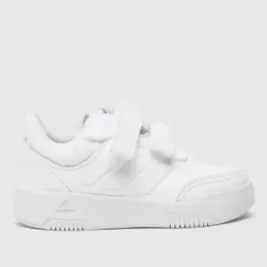Image of Adidas White Tensaur Sport 2.0 Toddler Trainers
