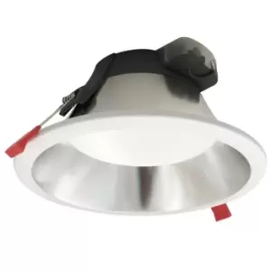 Image of Sol LED Recessed Downlight 30W IP44 UGR19 5700K 3000Lm White Inox