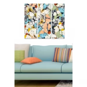 Image of MDF709257052 Multicolor Decorative MDF Painting (3 Pieces)