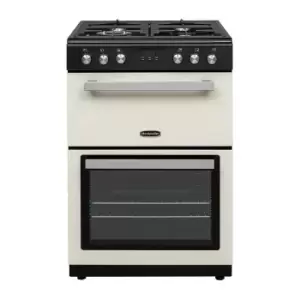Image of Montpellier MMRDF60FC 60cm Dual Fuel Mini Range Cooker in Cream