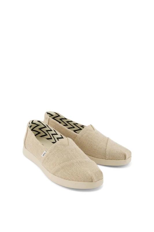 Image of TOMS Womens Alpargata Plus Shoe in Natural Size: 4 Natural Female 4