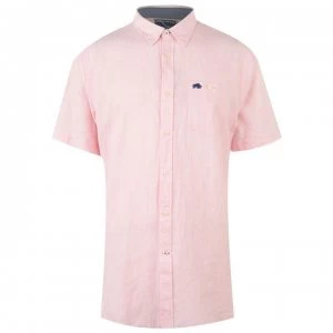 Image of Raging Bull Raging Linen Shirt - Pink68