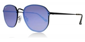 Image of Ray-Ban Blaze Sunglasses Demigloss Black 153/7V 58mm