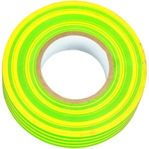 Image of Wickes Electrical Insulation Tape 20m Green and Yellow