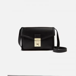 Image of Ted Baker Womens Kimmiee Luggage Lock Mini Satchel - Black