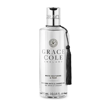 Image of Grace Cole White Nectarine & Pear Bath & Shower Gel 300ml