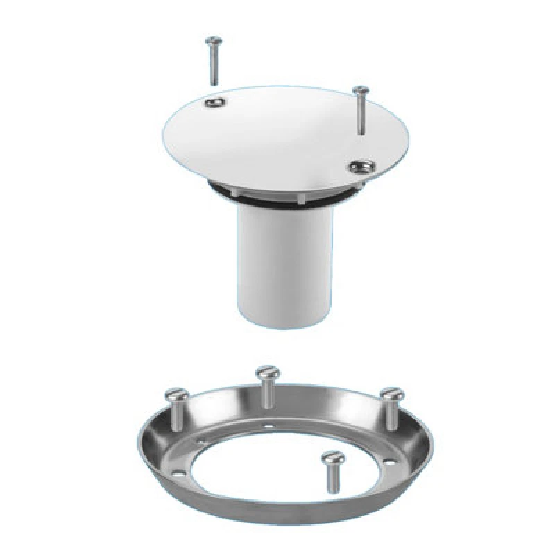 Image of McAlpine TSGCONTVSS-50 Tiled To Sheet Floor Gully Conversion Kit TSG1/TSG2 White