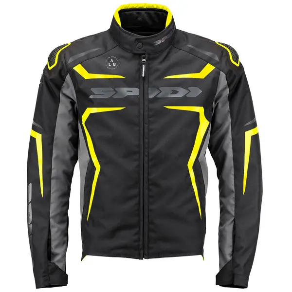 Image of Spidi Race-Evo H2Out Jacket Fluo Yellow Size M