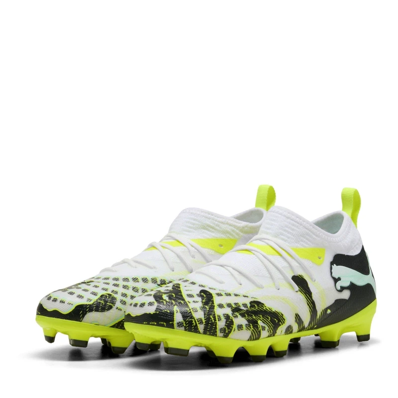 Image of Puma Future 8 Match Artificial Ground Football Boots Juniors Mint/White male 4 (37)