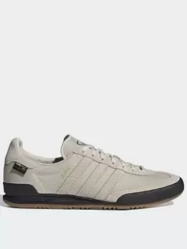 Image of adidas Originals Jeans Trainers - Off White/Gum, Off White/Gum, Size 9, Men