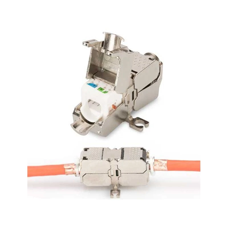 Image of 9020-952 CAT.6A TOOLLESS SHIELDED FIELD ASSEMBLY COUPLER