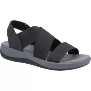 Image of Hush Puppies Womens Sophia Elastic Cross Strap Sandals UK Size 8 (EU 41)