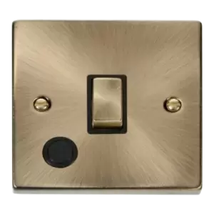 Image of Click Scolmore Deco Ingot 20A 2 Pole Flex Outlet Switch - VPAB522BK