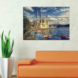 Image of PY7 Multicolor Decorative MDF Painting (3 Pieces)