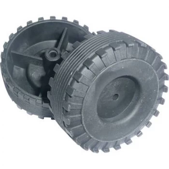 Image of Reely Workplace training material - Plastic tyre (Ø) 44mm Bore diameter 2.6 mm