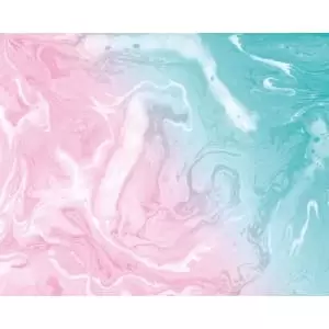 Image of Origin Murals Flowing Marble Pink Wall Mural - 3.5 x 2.8m