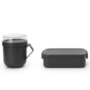 Image of Brabantia Make & Take Lunch Set Dark Grey