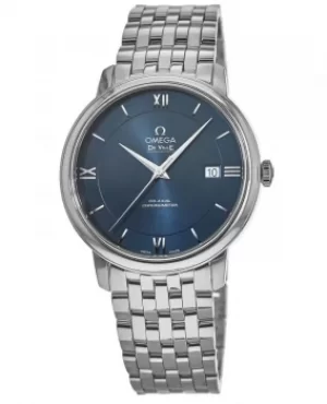 Image of Omega De Ville Prestige Co-Axial 39.5mm Blue Dial Stainless Steel Mens Watch 424.10.40.20.03.001 424.10.40.20.03.001