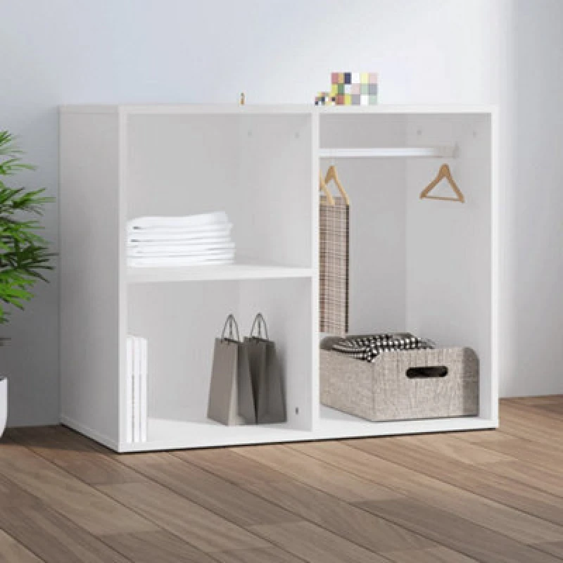 Image of Vidaxl Dressing Cabinet White 80X40X65cm Engineered Wood, White 808846
