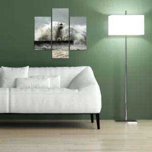 Image of 3MDF-012 Multicolor Decorative MDF Painting (3 Pieces)