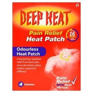 Image of Deep Heat Pain Relief Heat Patch 4s