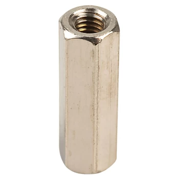 Image of R-TECH 524400 Hex Threaded F-F Spacers Brass M3 16mm - Pack Of 25