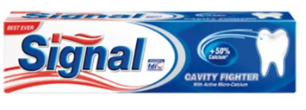 Image of Signal Cavity Protection Toothbrush & Toothpaste 100ml