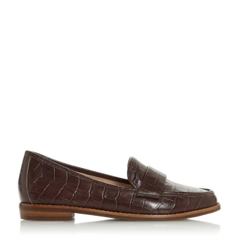 Image of Dune London Glenby Penny Loafers - Brown - 808