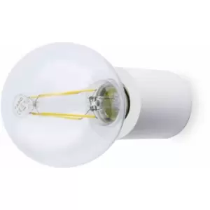Image of Ten matte white wall light 1 bulb