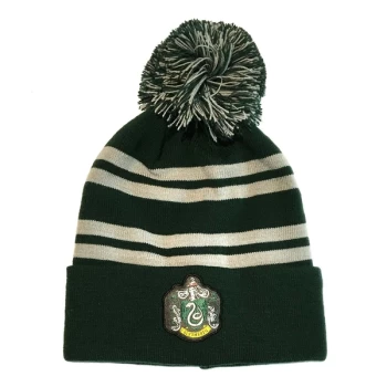 Image of Harry Potter - House Slytherin Unisex Beanie Pom - Green