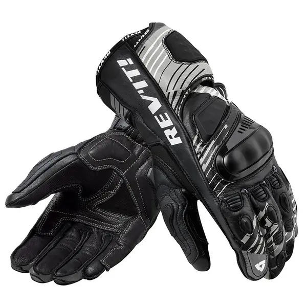 Image of REV'IT! Gloves Apex White Black Size M