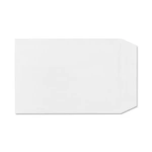 Image of Plus Fabric Envelopes Pocket Press Seal 110gm2 C5 White 1 x Pack of 500 Envelopes