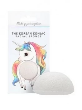 Image of The Konjac Sponge Company Mythical Unicorn Standing Konjac Sponge Box And Hook - White