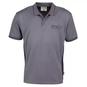 Image of Trade Grey/Black Polo - XL