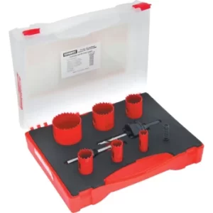 Image of Electricians Holesaw Kit in Plastic Case