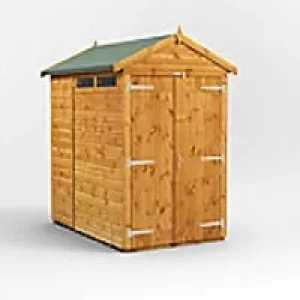 Image of Power Garden Shed 64PASSDD Golden Brown
