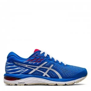 Image of Asics Gel Cumulus 21 Ladies Running Shoes - Blue/White RT