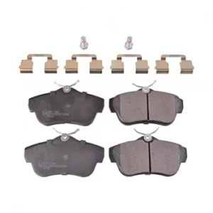Image of Brake Pad Set 16891 by Febi Bilstein Rear Axle