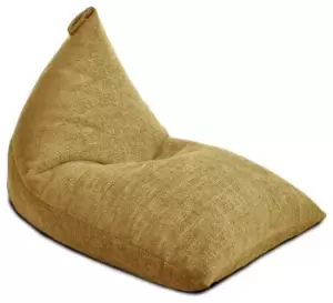 Image of rucomfy Humbug Fabric Bean Bag - Mustard