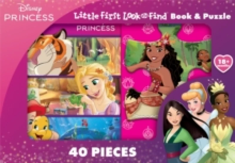 Image of Disney Princess: Little First Look and Find Book & Puzzle Multiple-component retail product